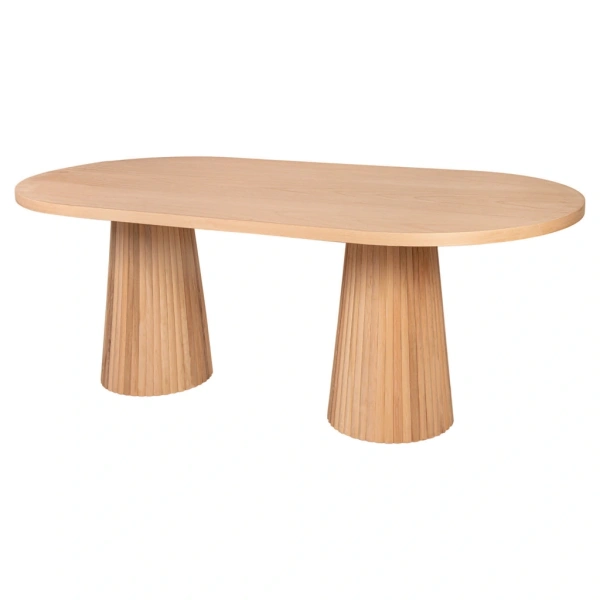 PTT Fıçı Base Oval Table