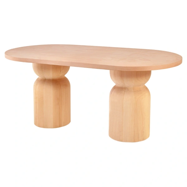 Segmented Oval Table