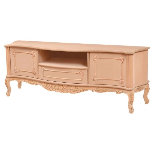Gold Carved TV Stand