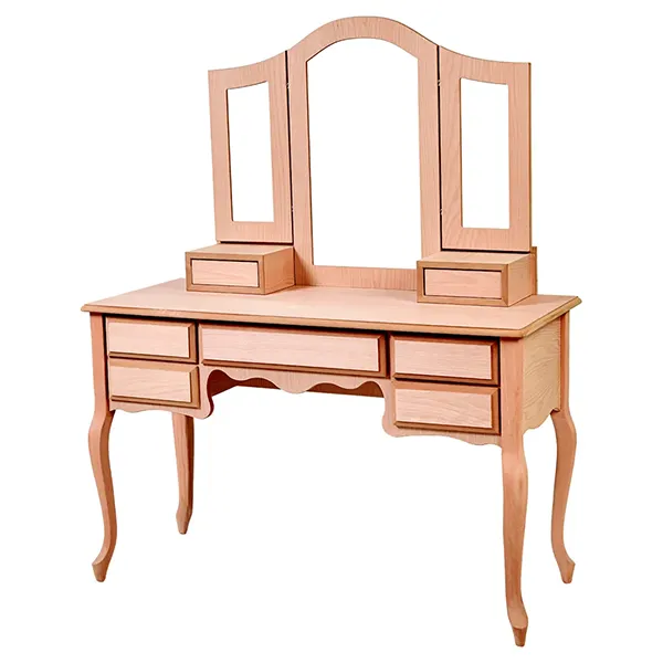 Lükens Five With Drawers Dressing Table - 5954