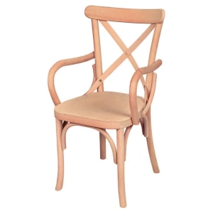 Cross Upholstered With Arms Tonet Chair