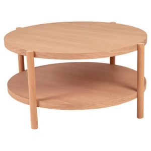 Abelya Round Coffee Table Oak