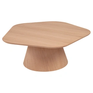 Oslo Beşgen Coffee Table Oak